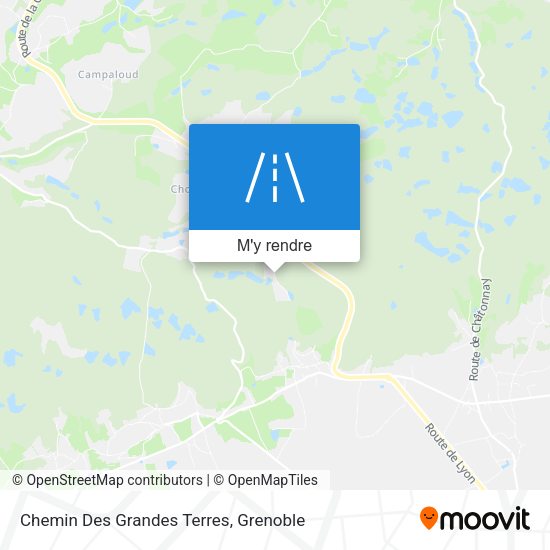 Chemin Des Grandes Terres plan