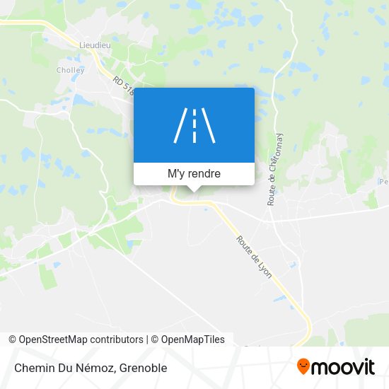 Chemin Du Némoz plan