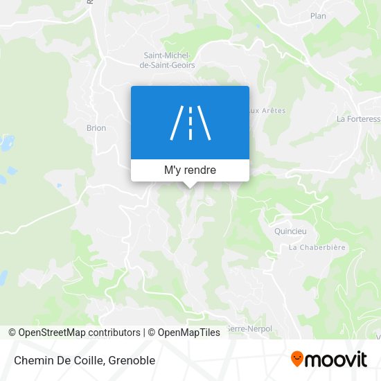 Chemin De Coille plan
