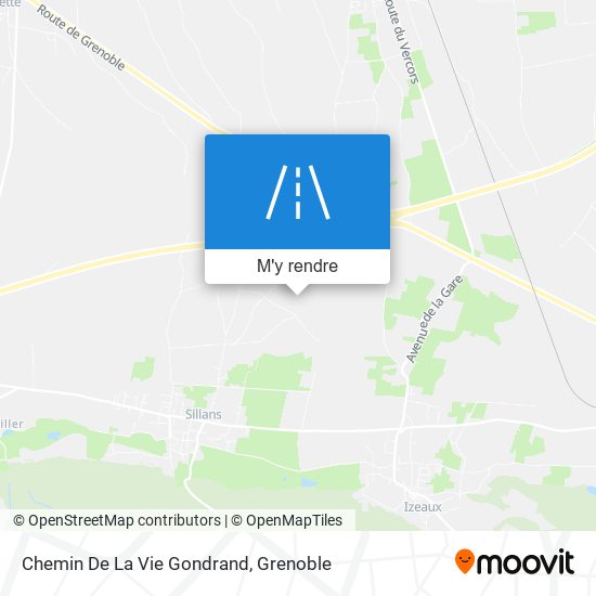 Chemin De La Vie Gondrand plan