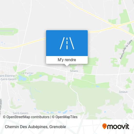 Chemin Des Aubépines plan