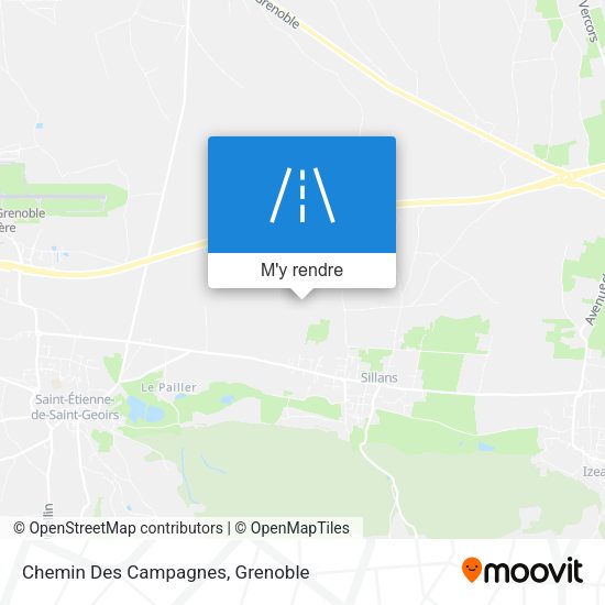 Chemin Des Campagnes plan