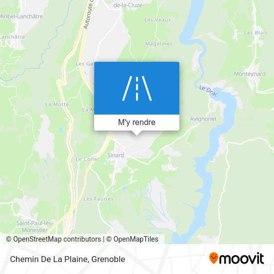 Chemin De La Plaine plan