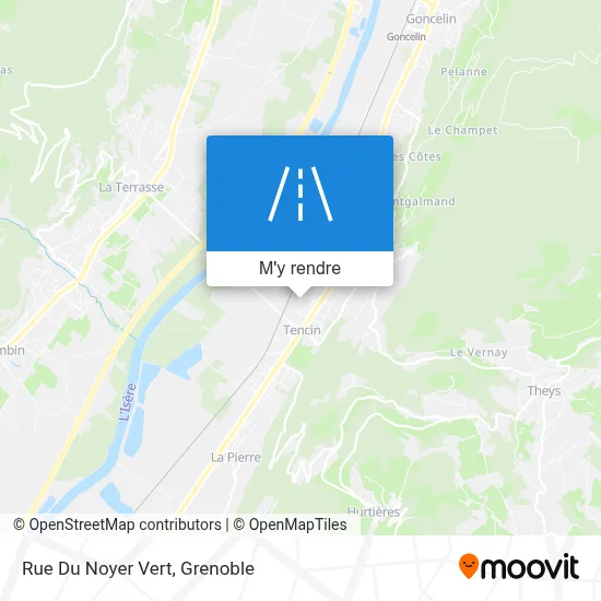 Rue Du Noyer Vert plan