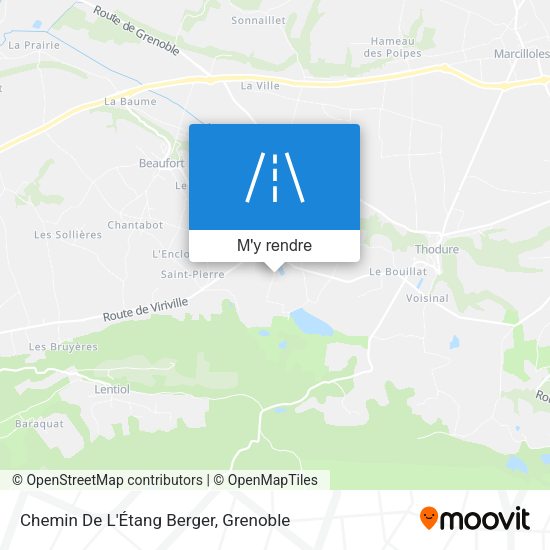 Chemin De L'Étang Berger plan