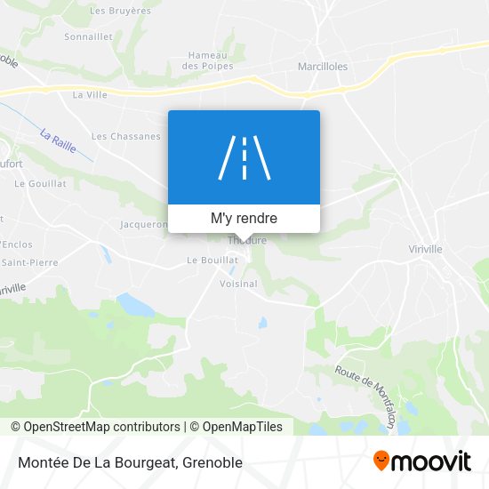 Montée De La Bourgeat plan
