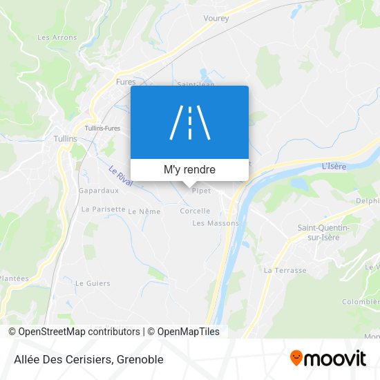 Allée Des Cerisiers plan