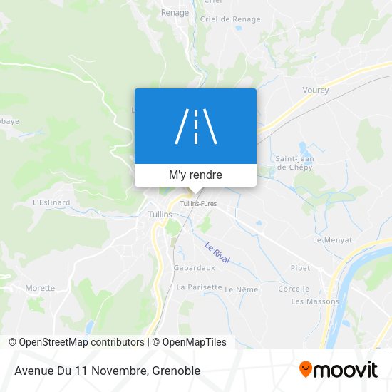 Avenue Du 11 Novembre plan