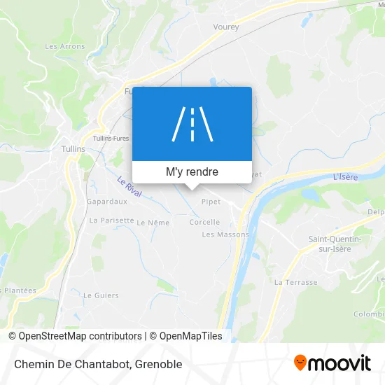 Chemin De Chantabot plan