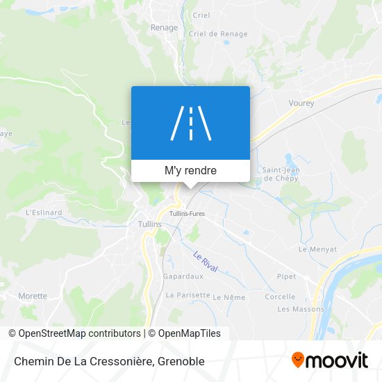 Chemin De La Cressonière plan