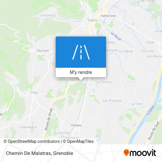 Chemin De Malatras plan