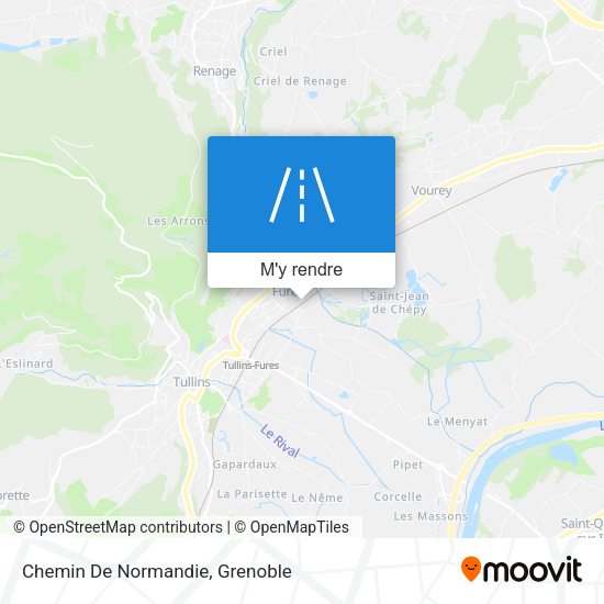 Chemin De Normandie plan