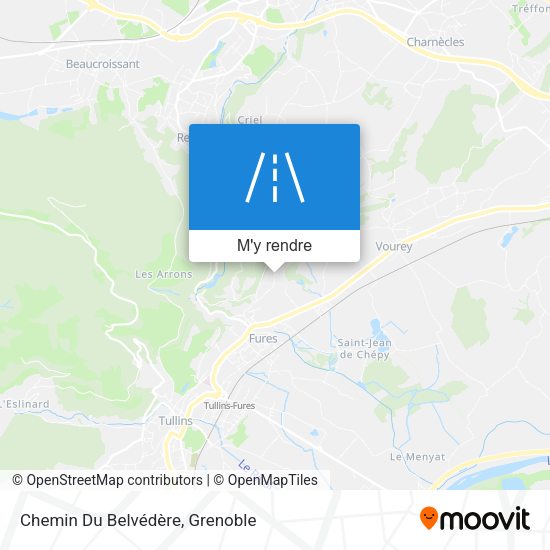 Chemin Du Belvédère plan