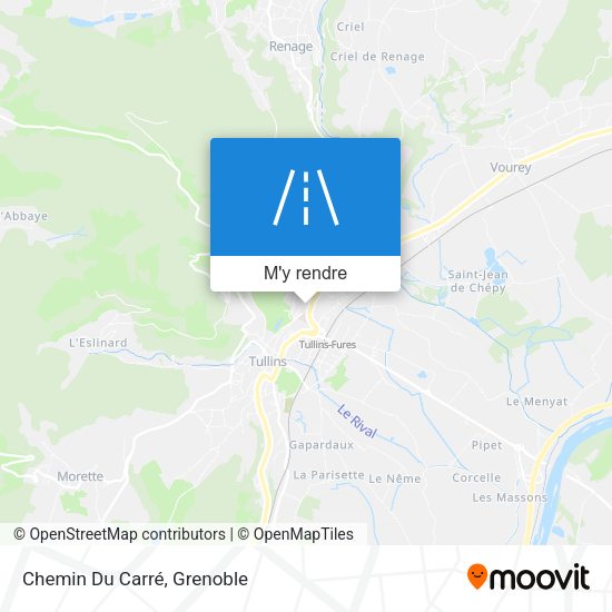 Chemin Du Carré plan