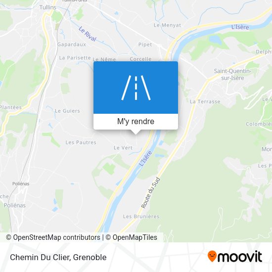 Chemin Du Clier plan