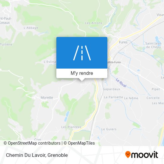 Chemin Du Lavoir plan