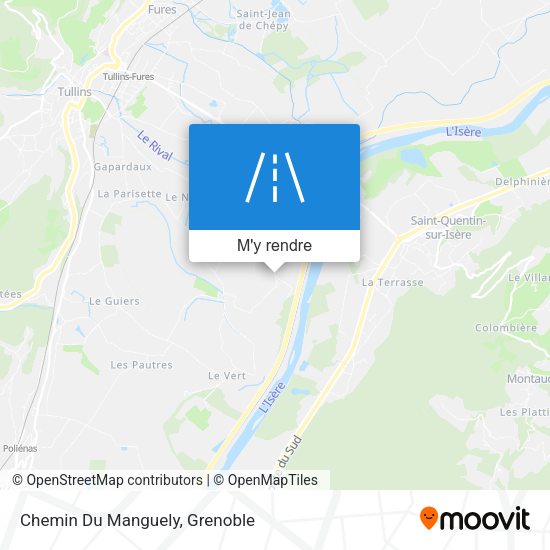 Chemin Du Manguely plan