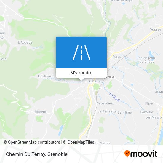 Chemin Du Terray plan