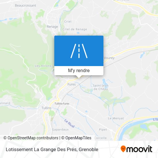 Lotissement La Grange Des Prés plan