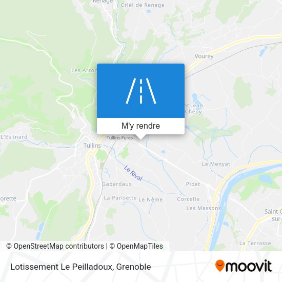 Lotissement Le Peilladoux plan