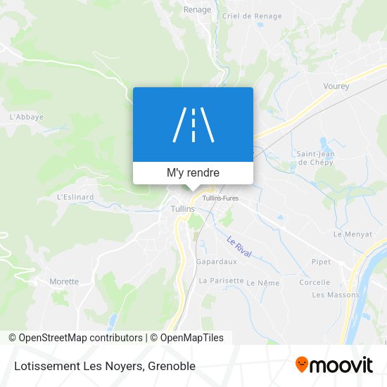 Lotissement Les Noyers plan