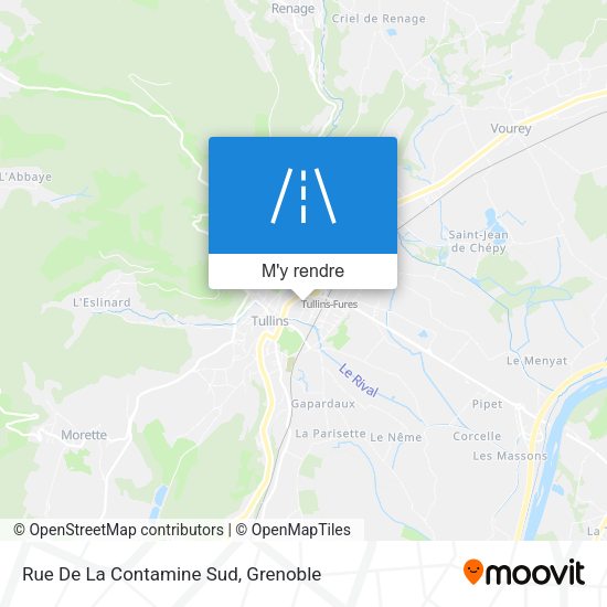 Rue De La Contamine Sud plan