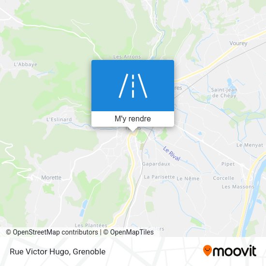 Rue Victor Hugo plan