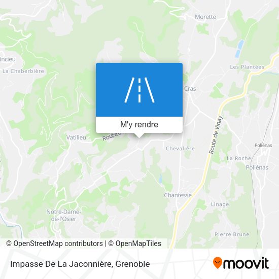 Impasse De La Jaconnière plan