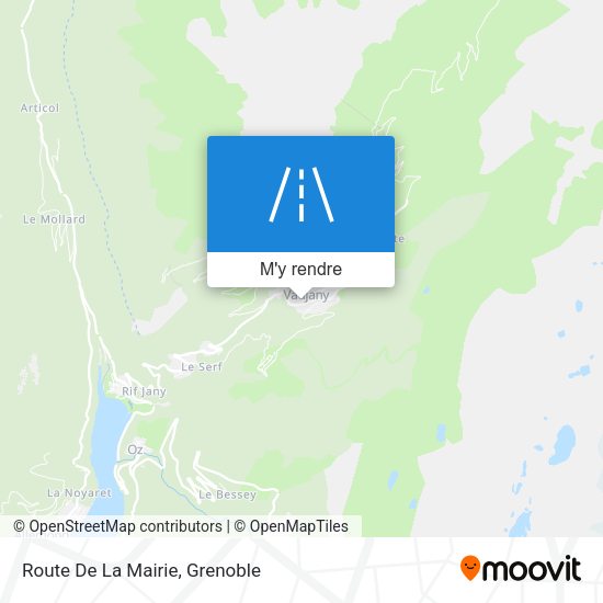 Route De La Mairie plan