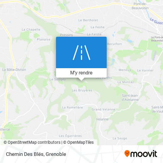 Chemin Des Blés plan