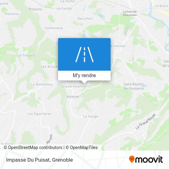 Impasse Du Puisat plan