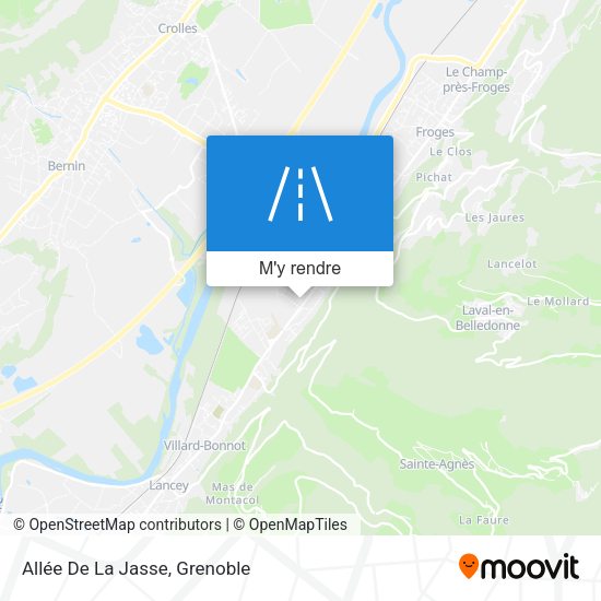 Allée De La Jasse plan