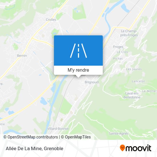 Allée De La Mine plan