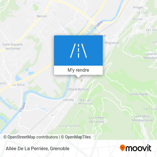 Allée De La Perrière plan