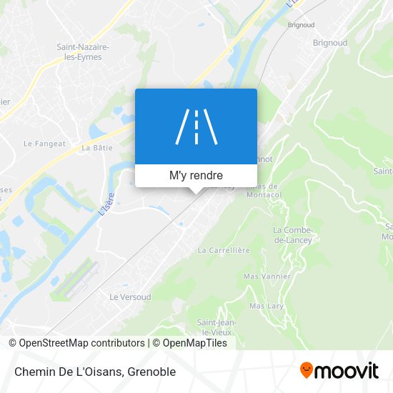 Chemin De L'Oisans plan