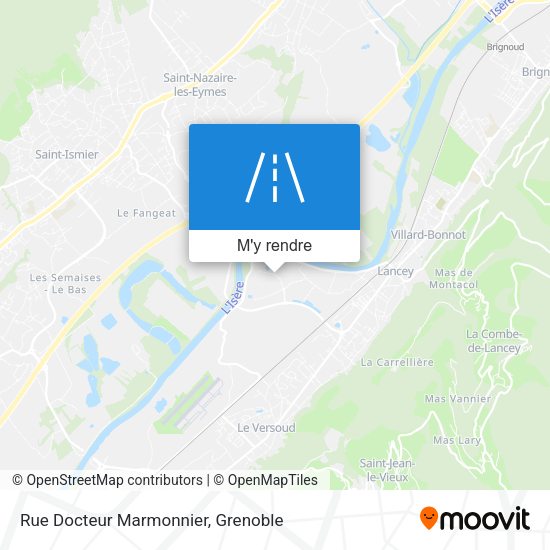 Rue Docteur Marmonnier plan