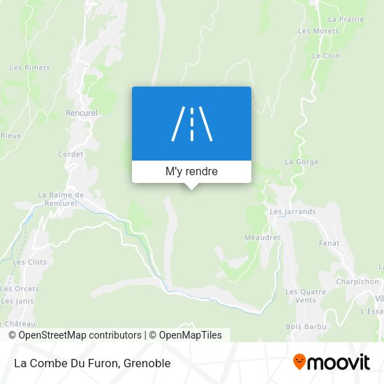 La Combe Du Furon plan