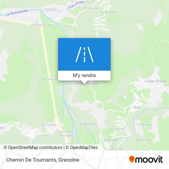 Chemin De Tournants plan