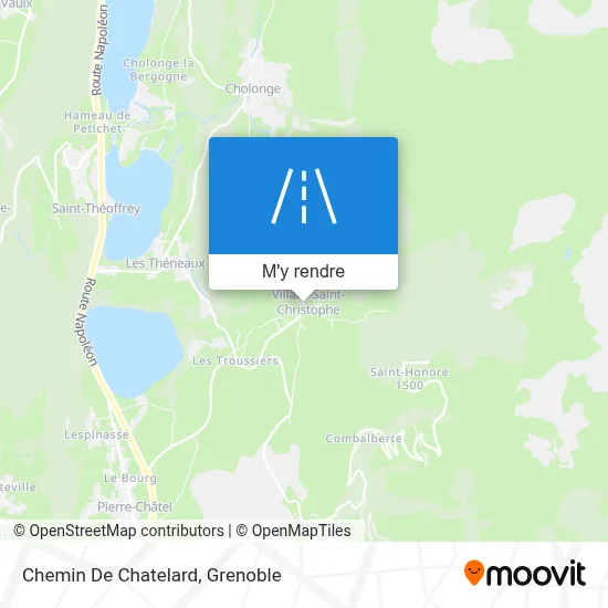 Chemin De Chatelard plan