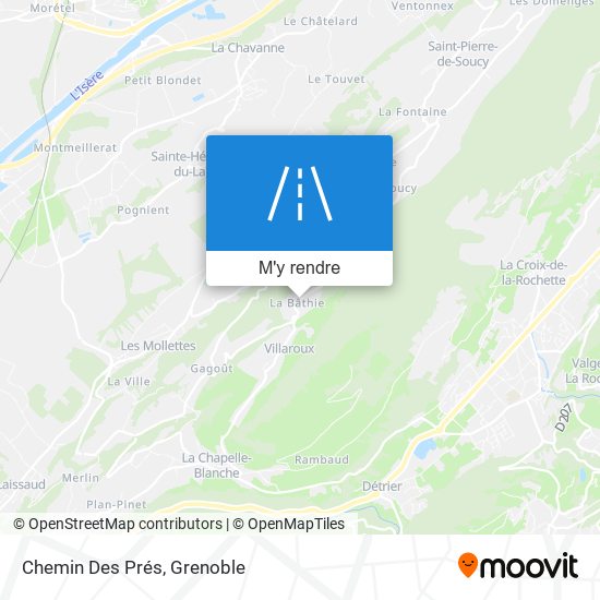 Chemin Des Prés plan