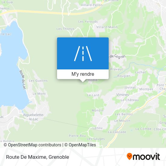 Route De Maxime plan