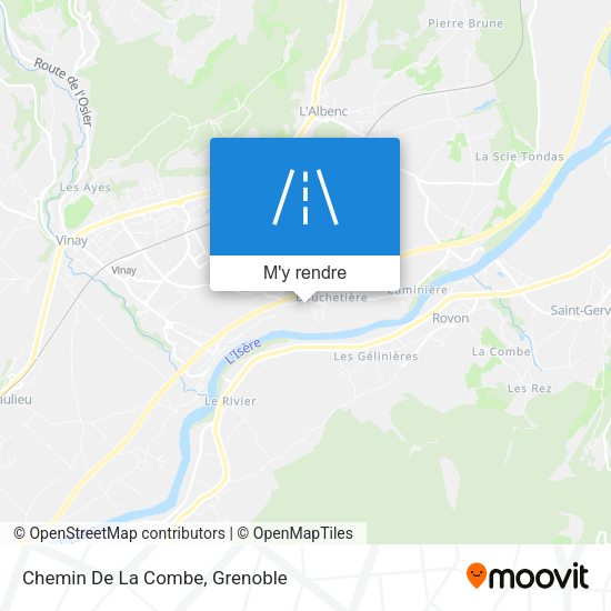 Chemin De La Combe plan