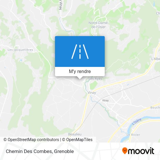 Chemin Des Combes plan