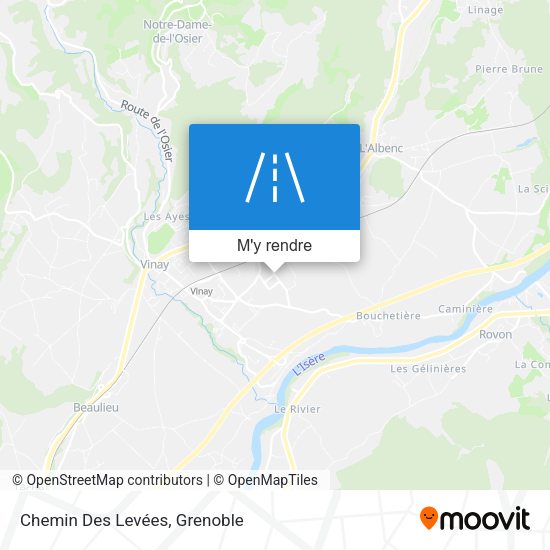 Chemin Des Levées plan