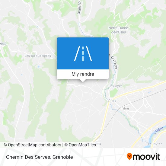 Chemin Des Serves plan
