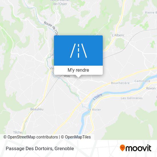 Passage Des Dortoirs plan
