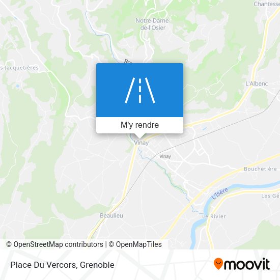 Place Du Vercors plan