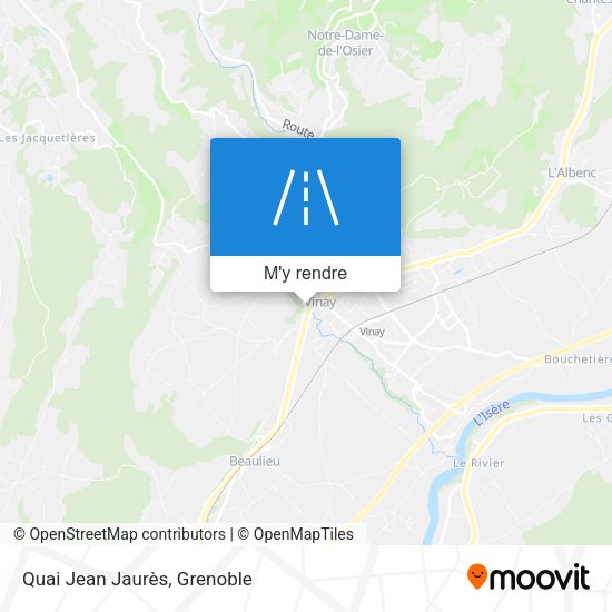 Quai Jean Jaurès plan