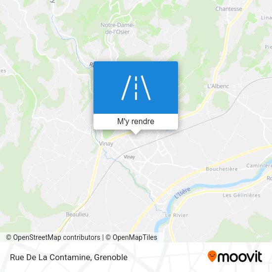 Rue De La Contamine plan
