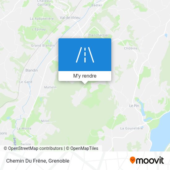 Chemin Du Frêne plan